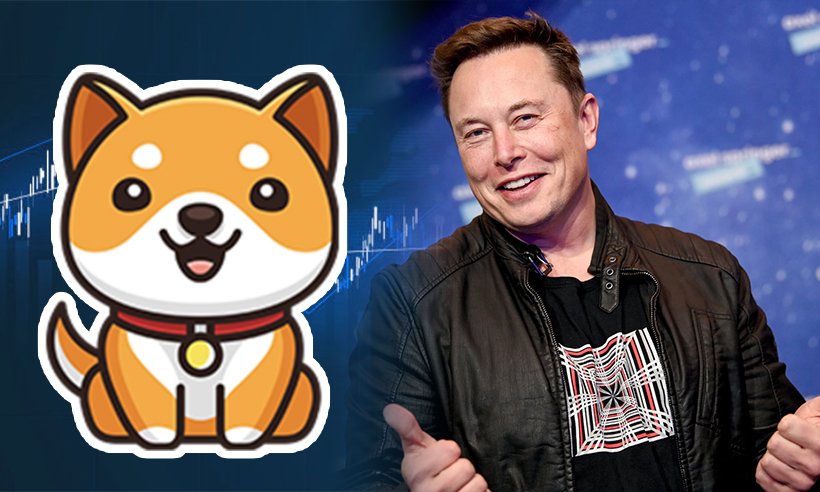 Baby Doge registrerer 90 % topp etter tweet fra Elon Musk PlatoBlockchain Data Intelligence. Vertikalt søk. Ai.