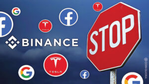 Binance Stops Selling Tesla, Facebook, Google Stock Tokens PlatoBlockchain Data Intelligence. Vertical Search. Ai.