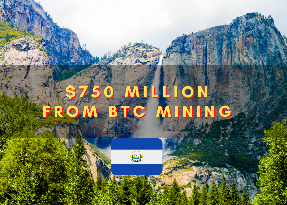 エルサルバドルのビットコイン鉱山は、毎年750億XNUMX万ドルのPlatoBlockchainデータインテリジェンスを生み出します。 垂直検索。 愛。