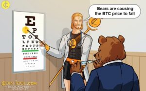 A Bitcoin azért küzd, hogy elérje a 34,400 XNUMX dolláros csúcsot, mivel a medvék fenyegetik a rövid PlatoBlockchain adatintelligenciát. Függőleges keresés. Ai.