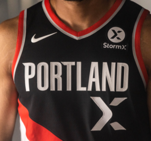 نرم افزار Crypto cashback StormX شریک jersey patch Intelligence Data Intelligence PlatoBlockchain Portland Trail Blazers در NBA است. جستجوی عمودی Ai.
