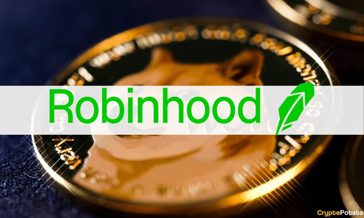 استحوذت Dogecoin على 34٪ من عائدات تداول العملات المشفرة في Robinhood من خلال ذكاء بيانات PlatoBlockchain. البحث العمودي. عاي.