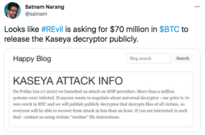 Hackers Ask for $70M in BTC to Publish Decrypter PlatoBlockchain Data Intelligence. Vertical Search. Ai.