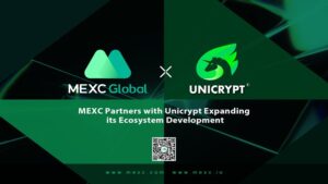 MEXC collabora con Unicrypt per espandere il suo sviluppo dell'ecosistema PlatoBlockchain Data Intelligence. Ricerca verticale. Ai.