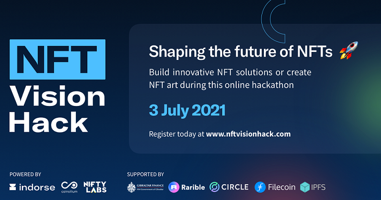 NFT Vision Hack: Shaping the Future of the NFT Space Gibraltar PlatoBlockchain Data Intelligence. Vertical Search. Ai.
