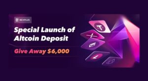 Peluncuran Khusus Deposit Altcoin di Bexplus: Giveaway $6K PlatoBlockchain Data Intelligence. Pencarian Vertikal. ai.