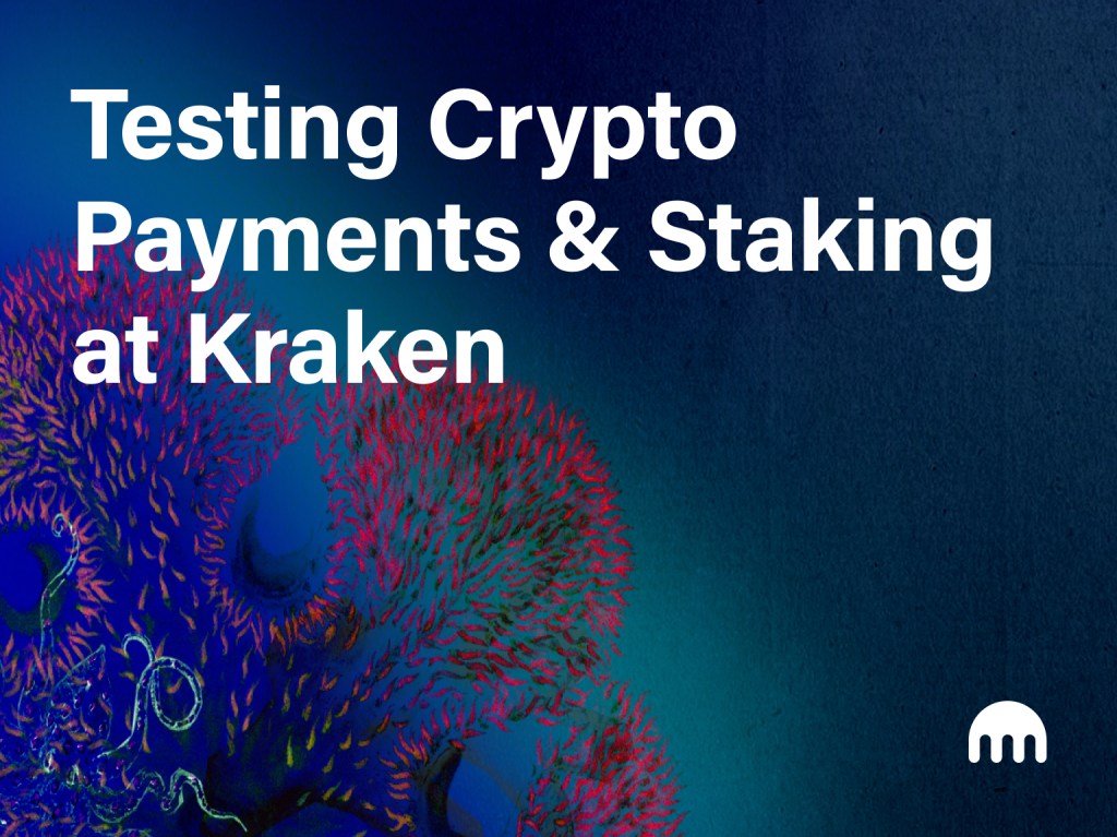 Probando Crypto Payments & Staking en Kraken PlatoBlockchain Data Intelligence. Búsqueda vertical. Ai.