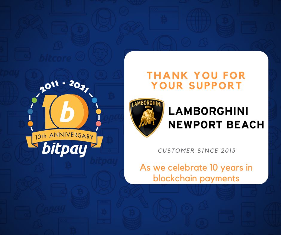 Your July Newsletter for All Things BitPay and Crypto Lamborghini PlatoBlockchain Data Intelligence. Vertical Search. Ai.