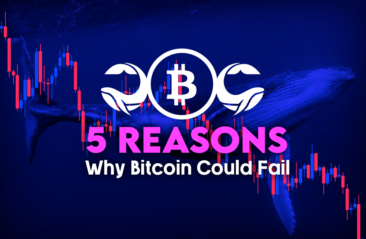 5 λόγοι για τους οποίους το Bitcoin θα μπορούσε να αποτύχει και σύντομα θα γίνει μάρτυρας μιας διόρθωσης -99%. Ευφυΐα Δεδομένων PlatoBlockchain. Κάθετη αναζήτηση. Ολα συμπεριλαμβάνονται.