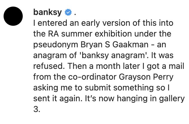Pranksy Pranked Out of 100 ETH by a Fake Banksy PlatoBlockchain Data Intelligence. Vertical Search. Ai.