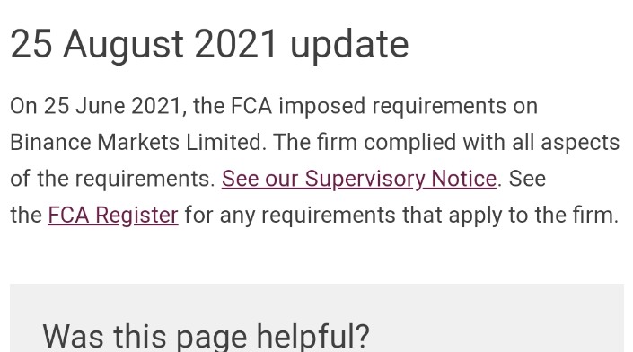 Breaking: Binance clearet af UK Regulatory Body FCA PlatoBlockchain Data Intelligence. Lodret søgning. Ai.