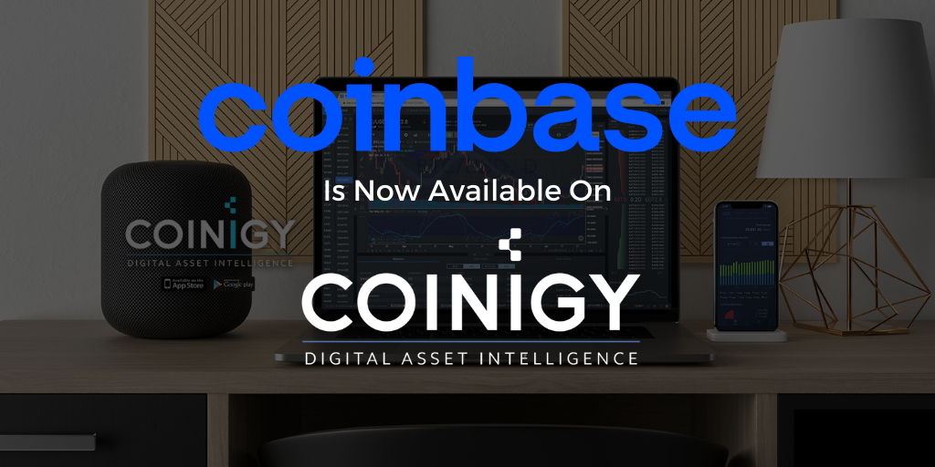 Il monitoraggio del saldo Coinbase è ora disponibile su Coinigy PlatoBlockchain Data Intelligence. Ricerca verticale. Ai.