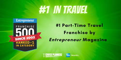 Cruise Planners Ranked #1 Part-Time Travel Franchise by Entrepreneur Magazine PlatoBlockchain Data Intelligence. Vertical Search. Ai.