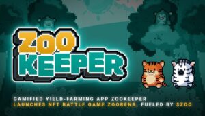 Gamifizierte Yield-Farming-App ZooKeeper bringt NFT-Kampfspiel ZooRena auf den Markt, angetrieben von $ZOO PlatoBlockchain Data Intelligence. Vertikale Suche. Ai.
