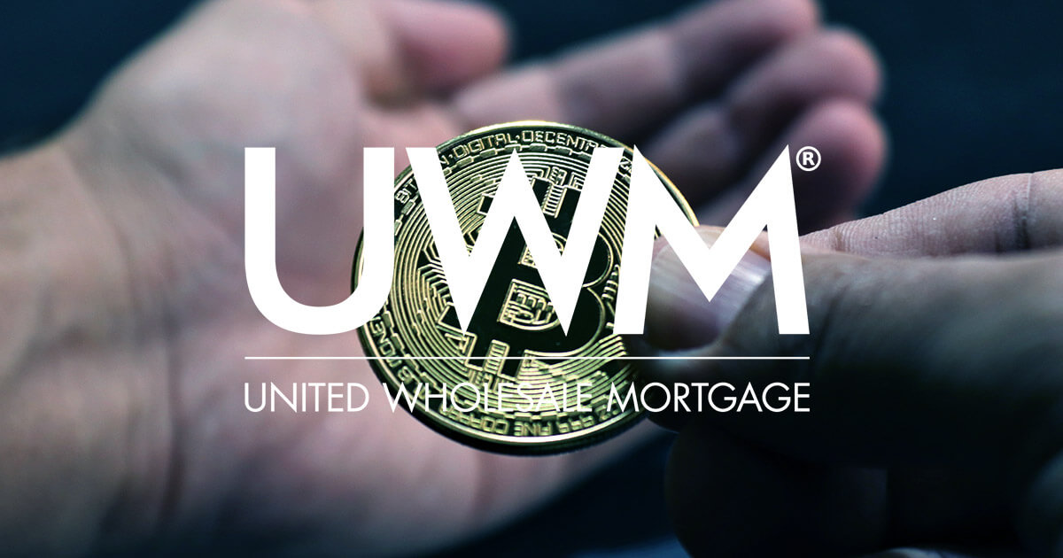 Grote Amerikaanse hypotheekverstrekker UWM accepteert Bitcoin (BTC)-betalingen PlatoBlockchain Data Intelligence. Verticaal zoeken. Ai.