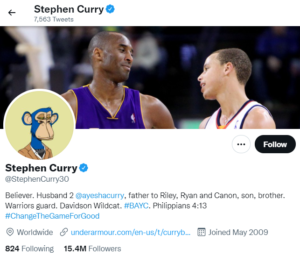NBA Efsanesi Stephen Curry NFT Metaverse'e Giriyor, İşte Satın Aldığı PlatoBlockchain Data Intelligence. Dikey Arama. Ai.