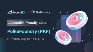 Το PolkaFoundry για λίστα στο AscendEX PlatoBlockchain Data Intelligence. Κάθετη αναζήτηση. Ολα συμπεριλαμβάνονται.