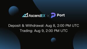 Port Finance va fi listat pe AscendEX PlatoBlockchain Data Intelligence. Căutare verticală. Ai.