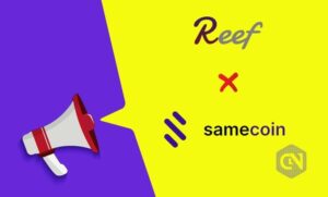 Reef Finance annoncerer Samecoins notering på Reef Chain PlatoBlockchain Data Intelligence. Lodret søgning. Ai.