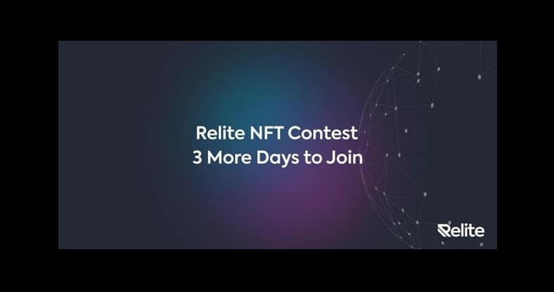 Relite Extends its NFT Artists Contest with Three Extra Days to Join PlatoBlockchain Data Intelligence. Vertical Search. Ai.