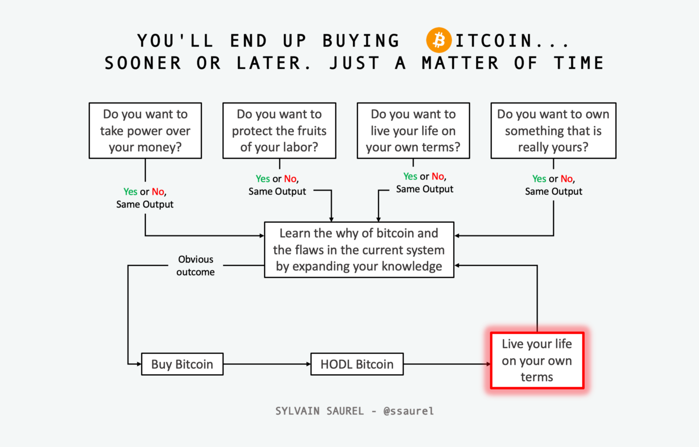 "Devo comprare Bitcoin?" È una domanda irrilevante perché la risposta è ovvia PlatoBlockchain Data Intelligence. Ricerca verticale. Ai.