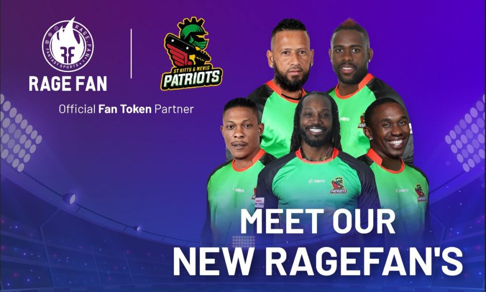 SKNP partners with RageFan to launch fan tokens and NFTs cricket PlatoBlockchain Data Intelligence. Vertical Search. Ai.
