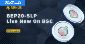 SLP الآن على BSC ، يتم توفير المدخرات المرنة أيضًا بواسطة Binance PlatoBlockchain Data Intelligence. البحث العمودي. عاي.