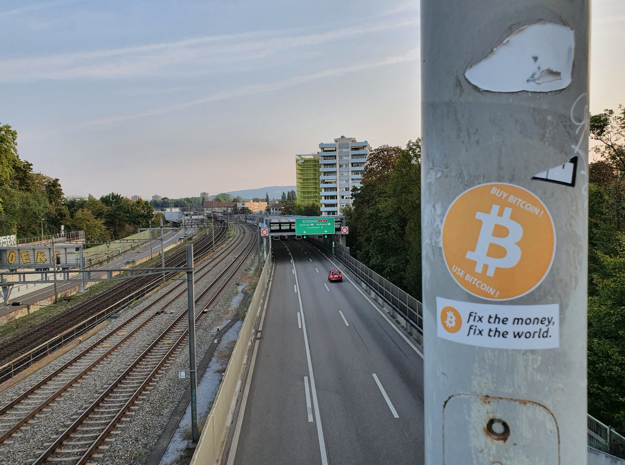 Art de rue Bitcoin