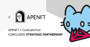 APENFT 与基于 Tron 的 Cool Cats PlatoBlockchain 数据智能合作。 垂直搜索。 哎。