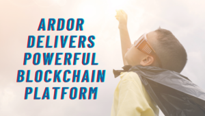Ardor levert krachtig Blockchain-platform met veelbelovende native ondersteuning voor NFT's PlatoBlockchain Data Intelligence. Verticaal zoeken. Ai.