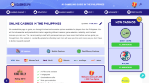 Lo mejor de IGaming PlatoBlockchain Data Intelligence de Filipinas. Búsqueda vertical. Ai.