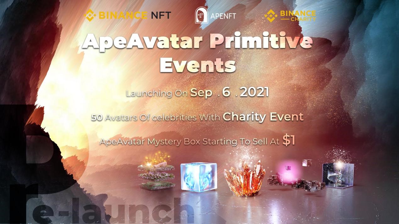 Binance and APENFT Are to Cohost the ApeAvatar Charity Mystery Box Event on September 6 APENFT PlatoBlockchain Data Intelligence. Vertical Search. Ai.