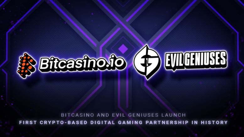 Bitcasino and Evil Geniuses launch first crypto-based digital gaming partnership & PlatoBlockchain Data Intelligence. Vertical Search. Ai.