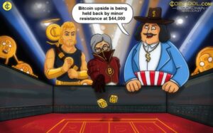 تكافح Bitcoin من أجل الحفاظ على ما يزيد عن 44,000 دولار مع وصولها إلى منطقة ذروة الشراء لذكاء بيانات PlatoBlockchain. البحث العمودي. منظمة العفو الدولية.