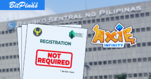 BSP, SEC: Axie Infinity Aren’t Required to Register Yet PlatoBlockchain Data Intelligence. Vertical Search. Ai.