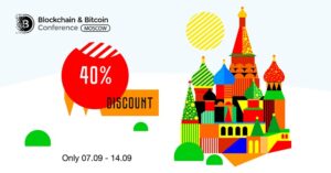 Festeggiamo la Giornata della città di Mosca: affrettati ad acquistare un biglietto per la conferenza Blockchain e Bitcoin Mosca 2021 con uno sconto del 40% PlatoBlockchain Data Intelligence. Ricerca verticale. Ai.