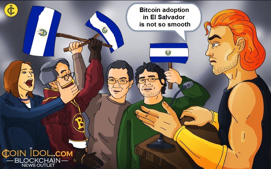 Bitcoin adoption in El Salvador is not so smooth