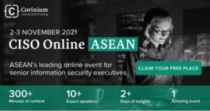 Corinium präsentiert: CISO Online ASEAN PlatoBlockchain Data Intelligence. Vertikale Suche. Ai.