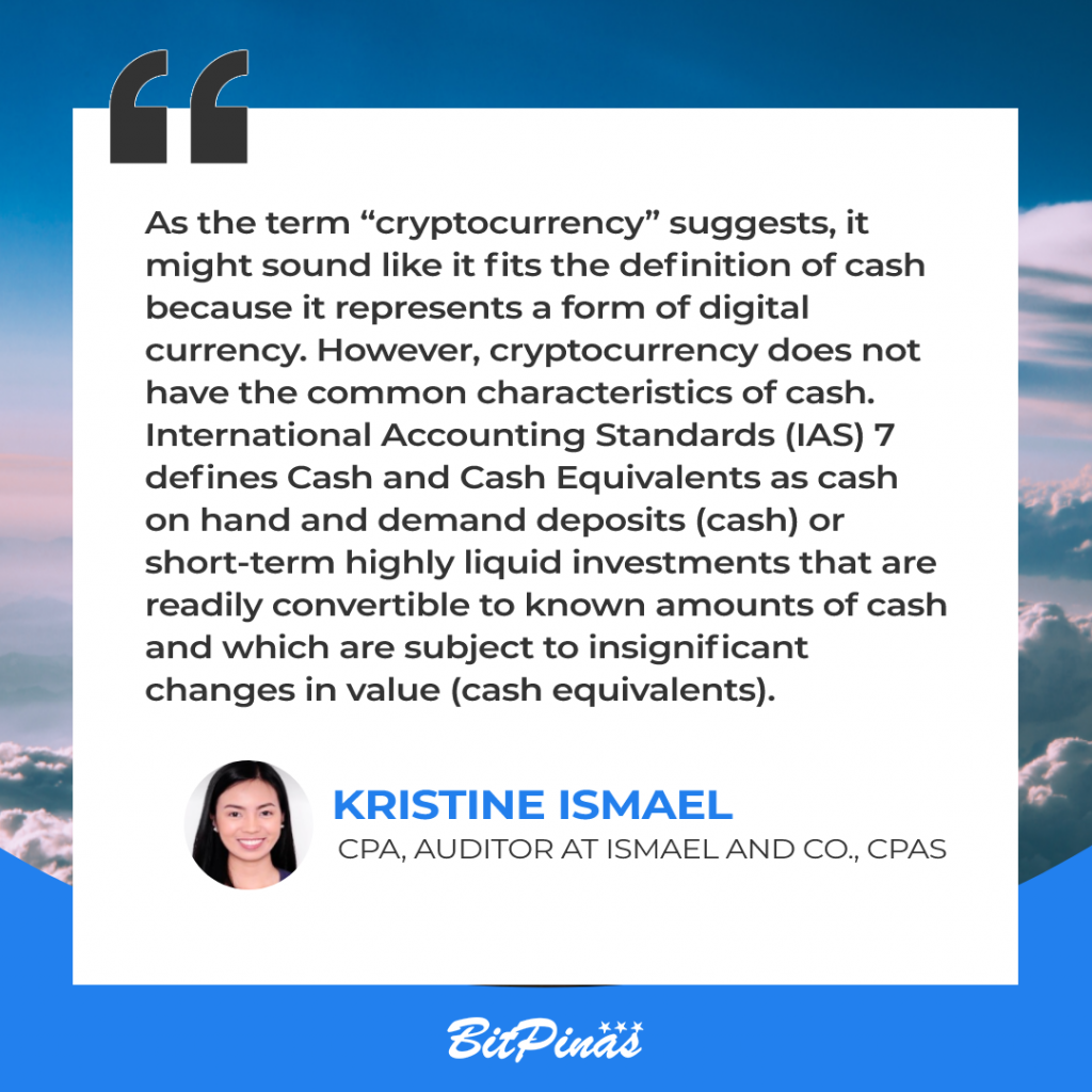 Cryptocurrency Accounting in the Philippines Guide Phone call PlatoBlockchain Data Intelligence. Vertical Search. Ai.