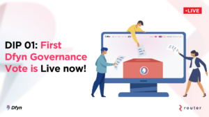 Dfyn’s First Governance Proposal is now live PlatoBlockchain Data Intelligence. Vertical Search. Ai.