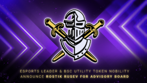 Esports Leader & BSC Utility Token Nobility מכריזה על Rostik Rusev עבור מועצת הייעוץ PlatoBlockchain Data Intelligence. חיפוש אנכי. איי.