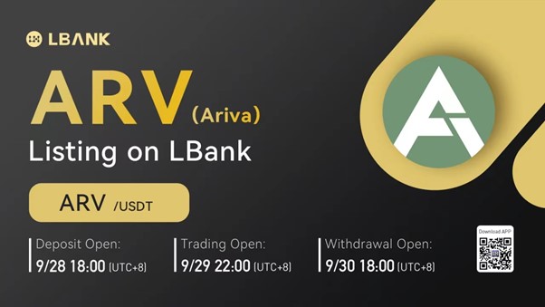 LBank Exchange kommer att lista ARV (ARIVA) den 29 september 2021 PlatoBlockchain Data Intelligence. Vertikal sökning. Ai.