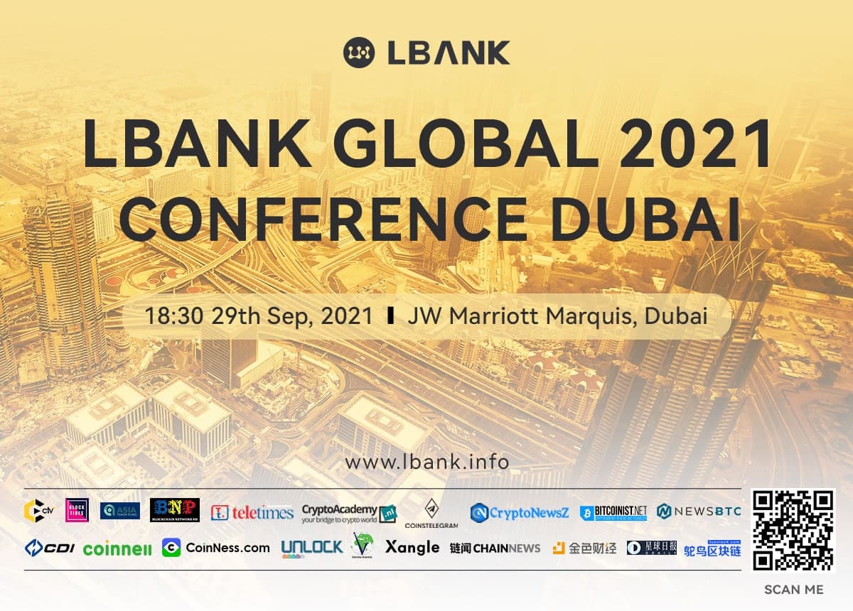 LBank Global 2021 Dubai -konferenssi pidettiin virallisesti 29. syyskuuta PlatoBlockchain Data Intelligence. Pystysuuntainen haku. Ai.