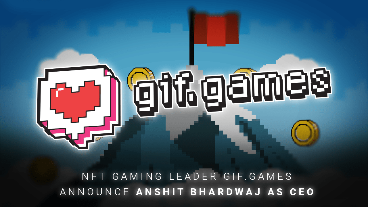 NFT Gaming Leader Gif.games Announce Anshit Bhardwaj as CEO AUGUST PlatoBlockchain Data Intelligence. Vertical Search. Ai.
