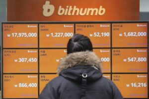 South Korean crypto exchange Bithumb is blocking foreigners who are not complying with KYC. PlatoBlockchain Data Intelligence. Vertical Search. Ai.