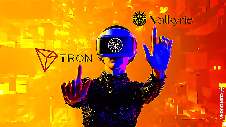 TRON Foundation and Valkyrie Investment Launches Valkyrie TRON Trust PlatoBlockchain Data Intelligence. Vertical Search. Ai.