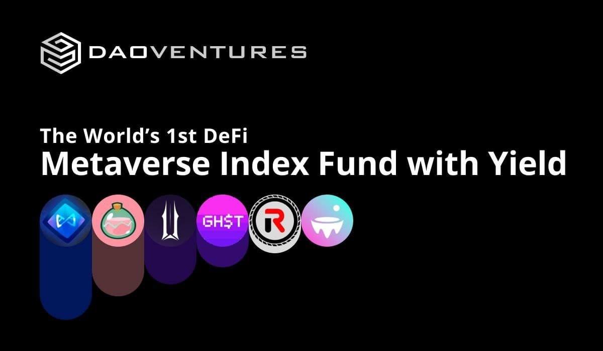 World’s First DeFi Metaverse Index Fund With Yield PlatoBlockchain Data Intelligence. Vertical Search. Ai.