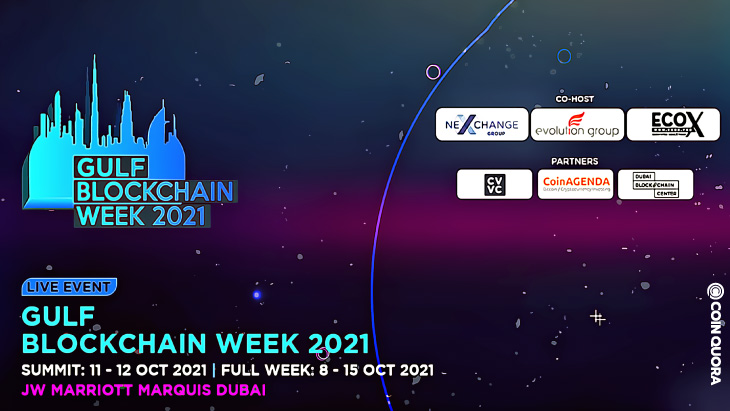 World’s Leading Tech Experts, Investors, And Industry Leaders Will Converge in Dubai For Gulf Blockchain Week Summit 2021 Smart Cities PlatoBlockchain Data Intelligence. Vertical Search. Ai.