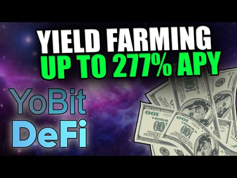 Обзор YoBit.net DeFi: получение урожая стало проще