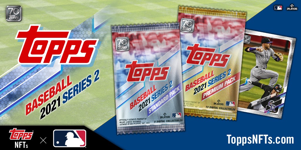 المقتنيات الأمريكية Giant Topps تطلق Series 2 MLB NFT Collection
